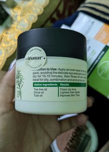 Inatur Tea Tree Face Mask Pack Sealed✨
