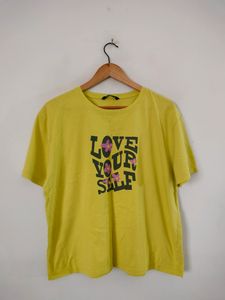 Lime Green Casual T Shirt (Women&#39;s)