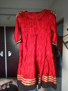 Maroonish Red Colour Kurta By Lifestyle
