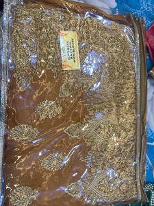 Golden In Color, Golden Thread Work , Yash Creation