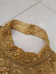 Golden Embellished Blouse