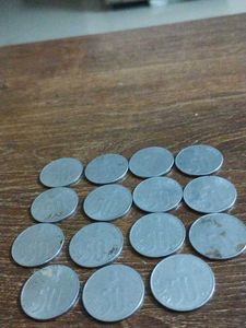 50 Paise Indian Coins (15) nos