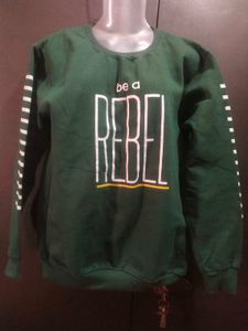 Dark Green Color Winter Warm T Shirt Full Sleeve