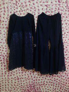 Beautiful Garara suit With Long Shrug