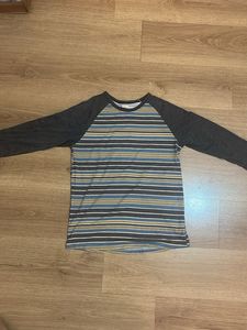 Striped Raglan Tee