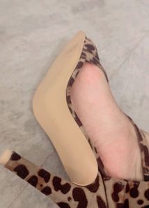 Animal Print Heels New