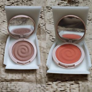 Combo Of Myglamm Blush And Highlighter: MyGlamm K.Play Flavoured Blush - Sweet Peach : MyGlamm K.Play Flavoured Highlighter - Ripe Melon + Myglamm Super Serum Foundation Shade 103W Creme