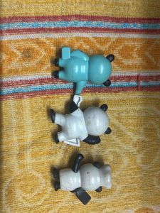 Cadbury Gems Panda figures
