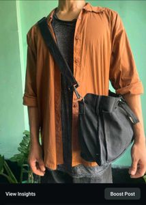 Black tote bag