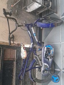 Kids' Blue Bicycle w/ Training Wheels