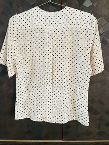 Satin Silk Polka Shrug