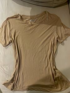 Mustard Yellow Forever 21 Tshirt