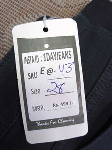 E@43 Size-28 (Sale) Latest Ladies high waist Jeans
