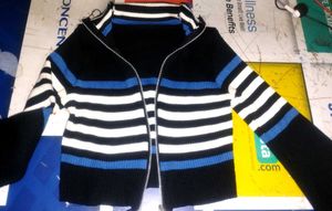 Trendy Long Sleeve Crop Zipper Jacket Top