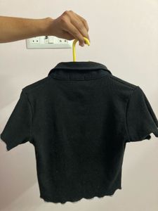 Black Crop Top