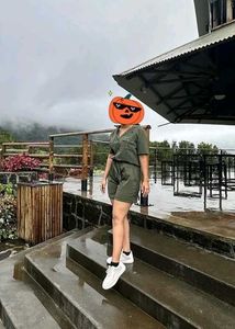 Olive Green Jumpsuit