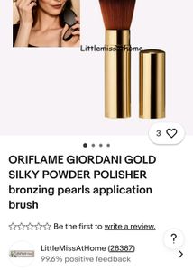 Orignal Oriflame Giordani Gold Powder Brush