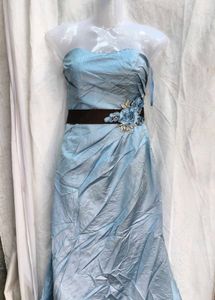 112311. Elegant Blue Party Dress