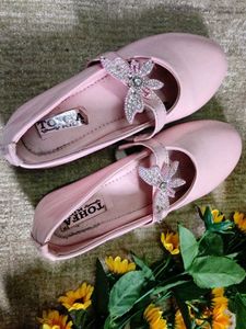 Pink Butterfly Flats - Toddler Size