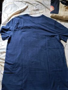 super soft Blue Pocket T-Shirt