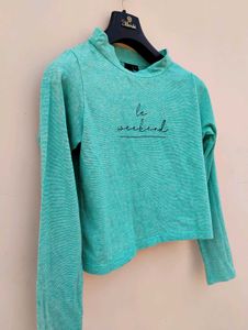 Women Sea Green Top