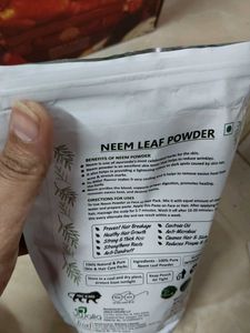 Myherb Neem Leaf Face And Hair Pack Powder