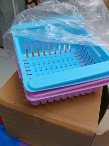 Adjustable Fridge Basket (Pack Of 2)