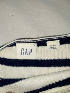 Woolen Striped Long Sleeve Top