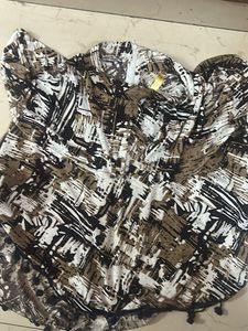 Patterned Tunic Top
