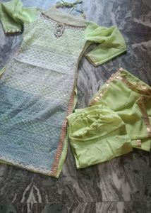 Kurta Set For Girls Dupatta Combo