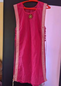 Brand New Anarkali Frock With Shrug. Not Even Used For Once