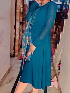 Elegant Anarkali Kurta Sets With Dupatta
