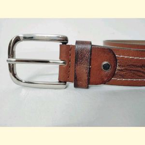 Brown Leather Belt