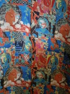 Patterned Dress with Sequin Detail