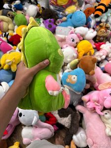 Cute Green Monster Plush