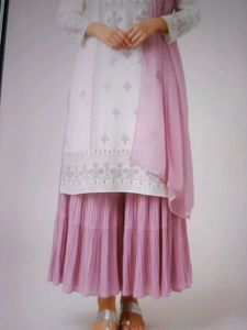 Elegant sharara set With Top Free😍🥳#hurryup