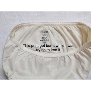 Zudio Cream Small size unused Panty