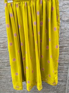 Lehanga Hand Painted