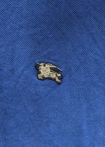 Burberry Navy Polo Shirt