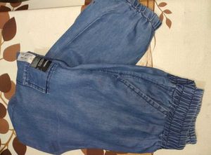 Denim Joggers - Women&#39;s