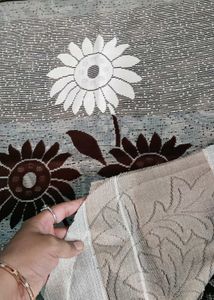 Sofa Cover With Floral Print
