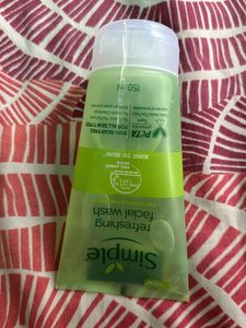 simple face wash