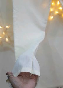 Off White Cotton Ethnic Pants✨️