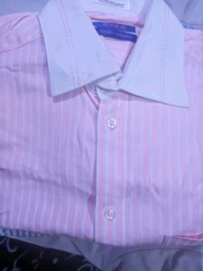 Pink Striped Shirt