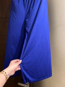 Blue Palazzo Pants (Brand New Very Stretchable)