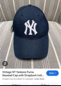 NY Yankees Vintage Puma Baseball Cap