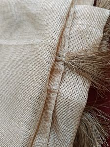 Jute Cotton Saree With Unstitched Blouse Piece.