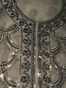 Beaded Black Dress