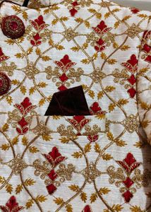 Geometric Pattern Sherwani