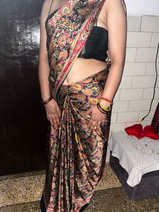 Elegant Paisley Saree